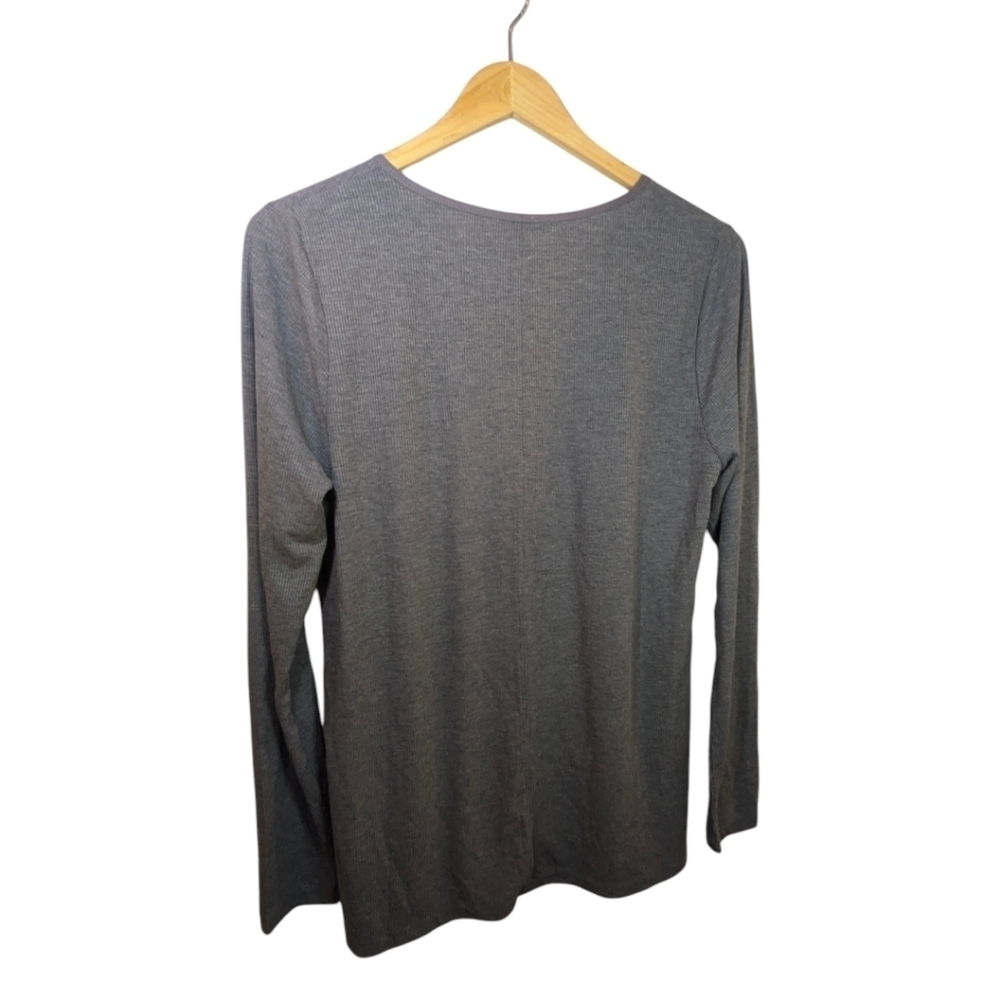 Kismet Long Sleeve Tee Grey Size M - Picture 2 of 4